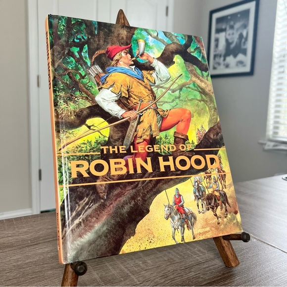 1997 The Legend If Robin Hood Large Story Picture Book - Picture 1 of 11
